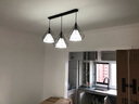 昂的 智能客厅灯北欧LED吸顶灯简约家用魔豆灯全屋灯具套餐后现代风格分子卧室灯整套灯具三室两厅大厅灯 B11三室两厅套餐（立减300） LED天M智能控制（配天M智能音箱） 实拍图