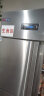 西冷贝尔 商用四门 厨房冰箱 立式冷藏冷冻保鲜柜 展示柜冷柜 不锈钢双温冰柜 六门双温升级款 QB-1300 1300升 实拍图