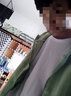 奈加图港风羊羔毛绒外套男冬季韩版潮流棉衣男青少年棉服ins外套男 绿色 水果羊羔毛 L 120-140斤 实拍图
