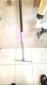 京士达 地刮地面刮水器干湿两用厨房卫生间刮子神器扫挂地板硅胶家用刮刀抖音神器网红拖把刮扫创意工具板 紫35cm硅胶粗杆刮水器 实拍图