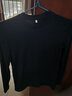 Naturally Inspired天赋灵感新款100%美丽诺羊毛260gm升级吸汗速干温控运动圆领长袖 藏青色 10115405 S 实拍图