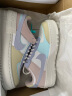 耐克（NIKE）【潮】女鞋Air Force 1AF1新款低帮马卡龙空军一号女运动休闲板鞋 CI0919-106 白蓝粉马卡龙 37.5 实拍图