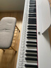 金色年代 电钢琴88键重锤电子钢琴初学儿童幼师专业成人家用数码钢琴便携 88键蓝牙力度键【典雅白】单踏板 标配+大礼包+琴包 实拍图