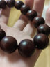 沐恩带金星印度小叶紫檀手串情侣套装老料15mmx15颗+6mmx108颗TZ0094 实拍图