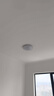 雷士（NVC） LED吸顶灯主卧次卧室餐厅书房间灯具灯饰现代简约温馨浪漫创意 荐【映雪-银灰】36瓦三色卧室灯 实拍图
