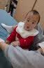 戴维贝拉（DAVE＆BELLA）毛衣红色圣诞童装冬季儿童新年上衣针织衣服 实拍图