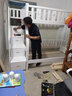 斯坦德儿童床实木高低床卧室上下床上下铺双层子母床 【全新升级】梯柜款上100下120(颜色请备注) 实拍图