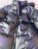 熊迪明美式PU皮棉服男外套男女同款秋冬季加厚棉衣羽面包绒服棉袄男士 M6610黑色（钢印款） 3XL（建议体重170斤-180斤） 实拍图