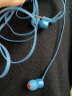 JBL T110 立体声入耳式耳机耳麦 运动耳机 电脑游戏耳机 手机有线耳机带麦可通话 梦幻蓝 实拍图