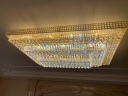 思洛迪 客厅灯LED吸顶灯 现代简约水晶灯长方形灯具灯饰 长1.5米宽1米高40 三层 遥控三色 晒单实拍图