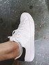 热风休闲男鞋新款男士时尚休闲鞋白色男鞋舒适透气小白鞋拼色板鞋男 04白色 43 实拍图