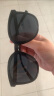【已售50万】明星同款墨镜男女通用高级感防晒网红太阳镜 黑框 F款 实拍图