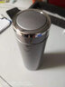 希诺（HEENOOR） 希诺保温杯男女士大容量商务水杯带茶漏过滤茶杯不锈钢办公泡茶 XN-3011铂金色400ml 实拍图
