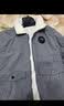 罗蒙夹克男秋季商务休闲加绒厚款保暖灯芯绒行政上衣外套男FJP灰L 实拍图