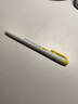 斑马牌日本ZEBRA斑马荧光笔WKT7学生用淡色系双头记号笔彩色做笔记粗划重点标记笔全色系套装涂鸦手账笔 新色-柠檬黄MLY 实拍图