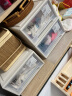 TENMA日本天马抽屉式收纳箱衣柜衣物塑料透明储物箱收纳盒整理盒 F257 -卡其色 3个装 实拍图