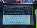 ET I61机械键盘有线/无线蓝牙双模办公游戏61键迷你便携充电小键盘平板笔记本MAC电脑键盘RGB背光白色红轴 实拍图