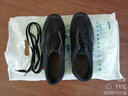 3537正品解放鞋男女黑色作训鞋耐磨工地工作劳保鞋帆布胶鞋防滑户外鞋 黑色 37 实拍图
