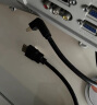 绿联 （UGREEN）HDMI线 90度直角弯头高清线 电脑连接投影仪电视机 大边朝外 2.0版 1.5米 实拍图