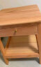 原始原素 全实木床头柜现代简约卧室收纳柜北欧橡木储物边柜A5023 原木色-加莫床头柜（1抽1格） 晒单实拍图