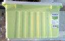 SPACEXPERT 塑料收纳箱 80L绿色单只 衣物整理箱储物箱搬家箱打包箱 带轮 实拍图