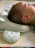 贝谷贝谷 婴儿枕头 定型枕 0-1岁宝宝枕头护型婴儿枕四季新生儿童纠正偏头 欢乐海洋 绿+防吐奶枕垫+增高垫 实拍图