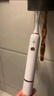 博皓（prooral）电动牙刷成人声波震动牙刷深度清洁软毛刷头 5档模式净齿护龈 学生情侣生日礼物送男女朋友 T33 白色 实拍图