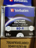 VerbatimVerbatim千年光盘4X BD-R  25GB可打印档案储存数据光盘 43823  5片装 实拍图