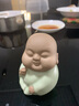 东道 汝窑 2014年老东道茶宠摆件茶宠创意摆件茶道配件 礼盒 闻享思乐 享享茶宠（粉青） 实拍图
