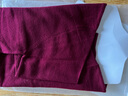 恒源祥毛衣男秋冬半高领薄款针织衫上衣 51QK2102 紫红 185/100A  实拍图
