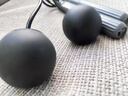 BSR无绳跳绳成人燃脂减肥专用健身负重大球无线男士专业运动计数绳 灰色（含无绳大球+暴汗腰带） 实拍图