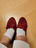 京睿新款春秋季老北京布鞋女鞋单鞋工作鞋酒店 119红色 39 实拍图
