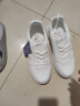 回力小白鞋男士秋冬季皮面休闲运动板鞋百搭平底款舒适潮流轻便鞋子男 白 41 实拍图