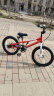 优贝（RoyalBaby）儿童自行车男女童车脚踏车学生山地车 6岁-9岁 表演车18寸 红色 晒单实拍图