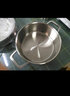 Momscook慕厨（Momscook） 不锈钢火锅 304火锅锅双耳复底 燃气电磁炉通用 28x9.5cm火锅（XR2809） 28cm 实拍图