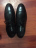 奥康（Aokang）男鞋正装皮鞋男秋冬款男士商务皮鞋休闲圆头系带接头男鞋 黑色 39 实拍图