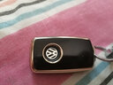 亿航成大众钥匙套宝来速腾探岳高尔夫捷达polo途观L凌度车朗逸钥匙包扣 大众A款【曜石黑/单壳】 实拍图