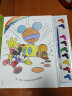 送10色颜料+画笔 迪士尼色彩王国创意涂色板米奇妙妙屋儿童画画涂色填色书幼儿园宝宝学画画书 亲子游戏书逻辑思维训练 实拍图