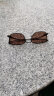 夏蒙（Charmant）眼镜框男女半框超轻合金百搭近视眼镜架VM19332 WP 52mm黑银色 实拍图