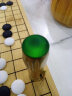 云子（yunzi）围棋 云子围棋套装儿童围棋五子棋黑白棋比赛用棋围棋棋盘围棋书 B型单面新云子+布袋+楠竹棋盘 实拍图