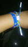 璟格格篮球球星硅胶运动夜光手环鞋带手绳编织套装组合礼物球迷应援 934 库里蓝色（凹刻1+夜光1+鞋带1） 实拍图