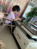 左西女童夏套装2025新款儿童速干运动夏装短袖T恤两件套女孩 粉色 110 实拍图
