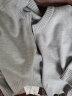 ZENGZHI NIUZAI羊毛短款毛衣外套女装秋冬2023新款宽松加厚拉链开衫长袖针织上衣 灰色 M 建议95-110斤 晒单实拍图
