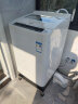 松下（Panasonic）波轮洗衣机全自动清净乐号 泡沫净去渍 线纸屑 桶自洁免清洗可预约10公斤以旧换新XQB100-H163W 实拍图