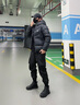 耐克（NIKE）短款羽绒服男士新款运动服户外连帽防风衣保暖夹克外套 新到货/黑色经典款 L (175/92A) 实拍图
