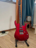 Tagima电吉他塔吉玛TG510 530 635单摇单单双男女初学者入门电吉他套装 TG-510MR单单双【金属红】39英寸 实拍图