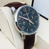 【二手95新】万宝龙明星系列 时光行者系列 自动机械手表 石英表 二手男表 时光行者U0101548黑盘金针计时皮带款43表径 实拍图