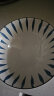 亿嘉（IJARL）拉面碗日式8英寸面碗家用陶瓷大号汤碗牛肉面碗陶瓷面碗 青花兰草 晒单实拍图