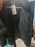 卡尔美（KELME） 长款羽绒服男冬季新款连帽厚款保暖外套运动休闲鸭绒大衣 黑色 S 实拍图
