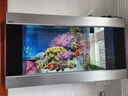 欧庭 壁挂金鱼缸生态大中型客厅居家观赏玻璃水族箱创意挂墙长方形 100x15x55/cm 实拍图